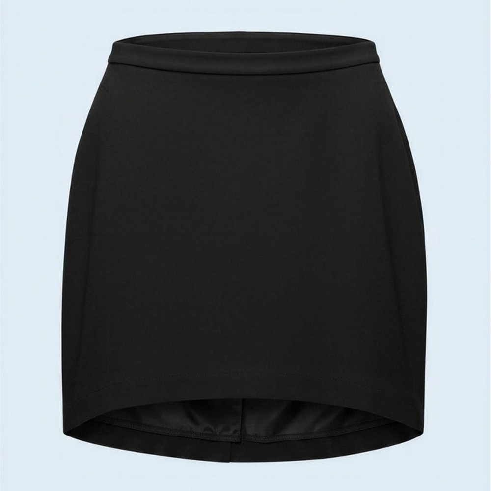 NWT Talbots Skirt Womens Petite Size 16 Black Knee‎ Length Pencil Straight
